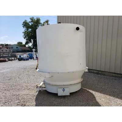 Used 175 cu/ft KISE Air Pad Bin Bottom Receiving Hopper