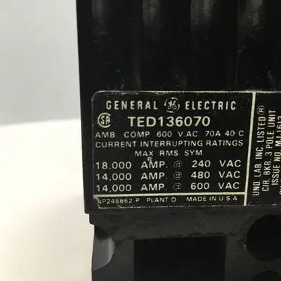 USED GENERAL ELECTRIC / GE TED136070
