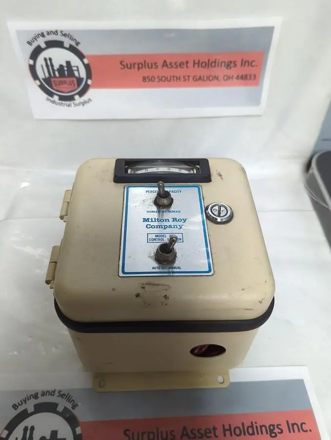 Used MILTON ROY AMI Pumps | Surplus Asset Holdings #1206177