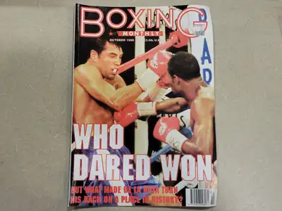 USED BOXING MONTHLY OCTOBER 1999