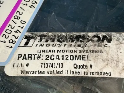 Used THOMSON INDUSTRIES 2CA12OMEL Pumps Ohio US | HGR 24 #1513535