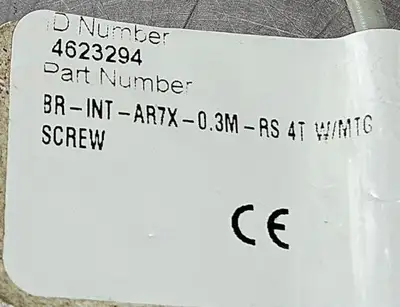Turck BR-INT-AR7X-0.3M-RS4T W/MTG Screw Proximity Sensor. Loc5E-18