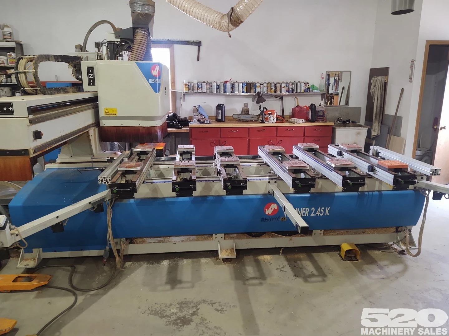 2000 Masterwood 4x8 Winner 2.45K CNC Wood Router