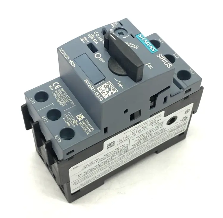 Used SIEMENS SIRIUS CIRCUIT BREAKER FOR MOTOR PROTECTION SIZE S00 Circuit Breakers | Maverick Industrial Sales #1099191