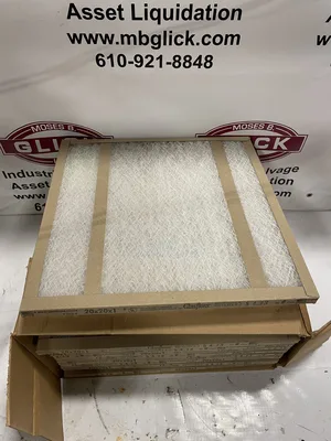 Glasfloss GDS20201 Fiberglass Disposable Air Filter 20x20x1 -NIB of 10
