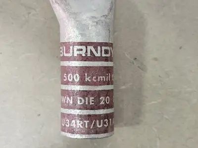 USED BURNDY YA34-2N