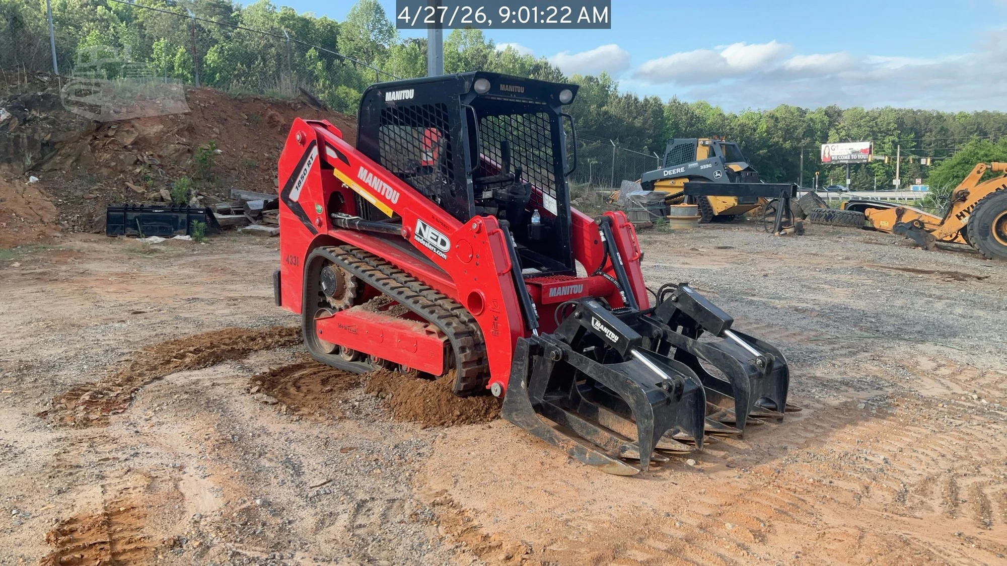 Used 2023 MANITOU 1850RT Compact Track Loaders North Carolina US | National Equipment Dealers #1566167