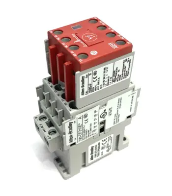 Used Allen-Bradley Ser. A Guardmaster Safety Control Relay, 8 Pole Relays & Switches Michigan US | Maverick Industrial Sales #1392488