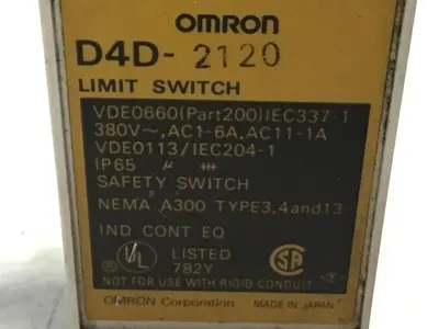 USED OMRON D4D-2120