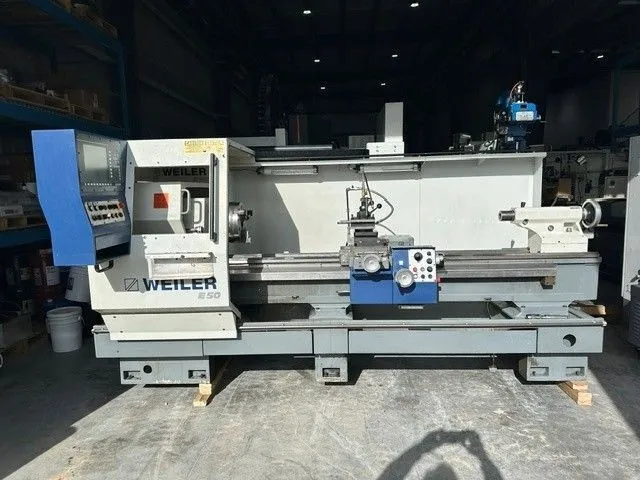 Used 2006 WEILER E50/2000 CNC Lathes Alberta CA | Merchant Machine Tools Inc #1540675