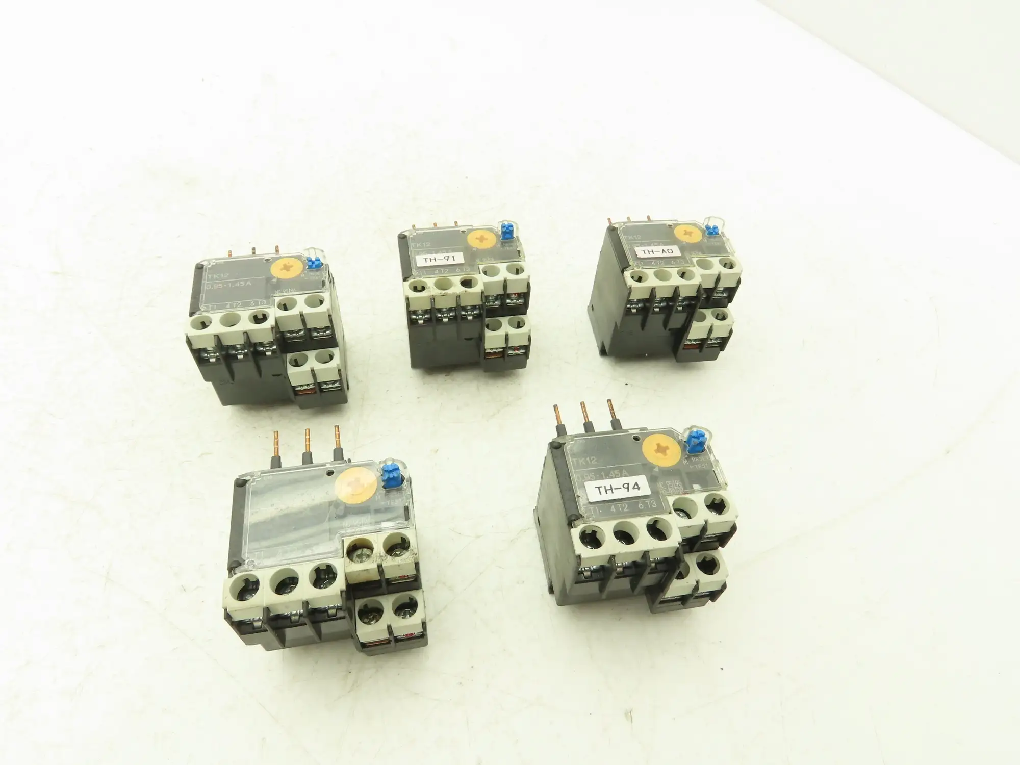 Fuji TK12WA-P95 Thermal Overload Relay 0.95-1.45A Lot of 5