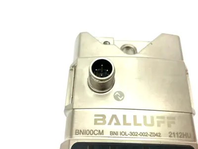 Used Balluff IO-Link Networking Junction Hub Module M12 BNI IOL-302-002-Z042 PLC Input & Output Michigan US | Maverick Industrial Sales #1392877