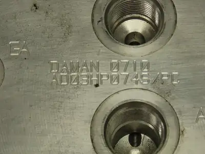 Daman AD03HP074S/PC 7-Station Aluminum Hydraulic Manifold Valve Block D03 SAE