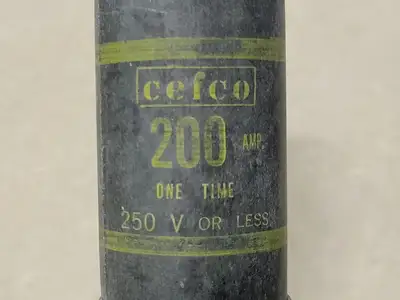 200 Amp One Time Fuse