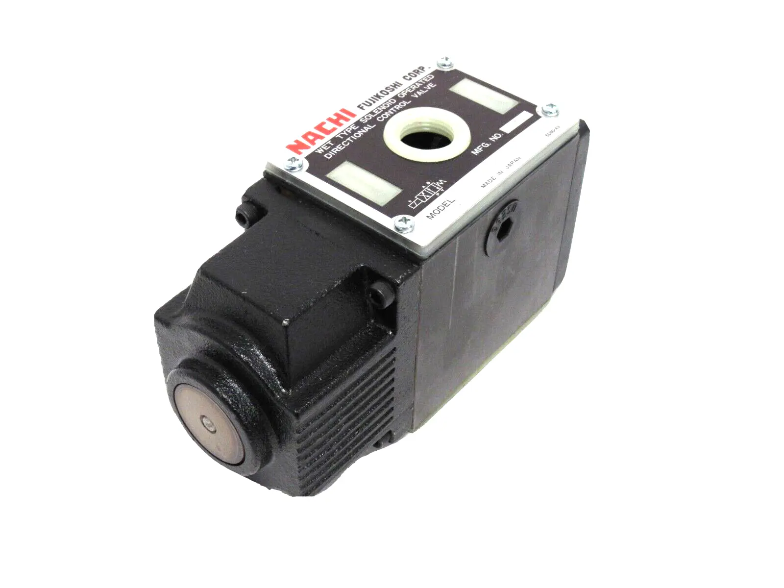 NEW NACHI SS-G03-A3Z-FR-D2-E10 SOLENOID VALVE SSG03A3ZFRD2E10