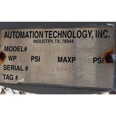 Used 10" DeZurik Knife Gate Valve - Stainless Steel