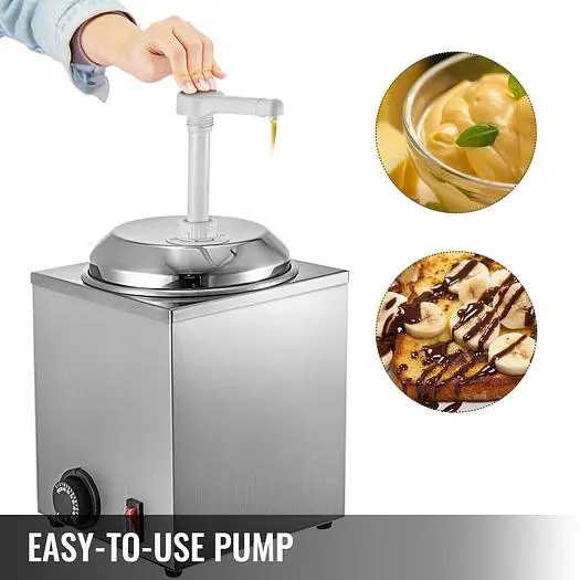Nacho cheese - chocolate -  sauce dispenser -hot  - 2.6 quarts