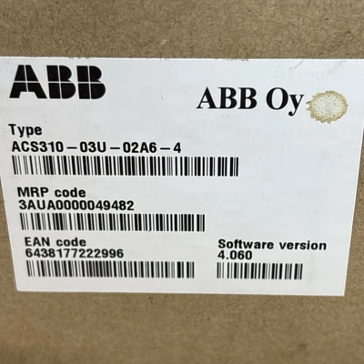 New | in-Stock ABB ACS310-03U-02A6-4 Variable Speed Drives Indiana US | J&J Industrial Supply #1548138