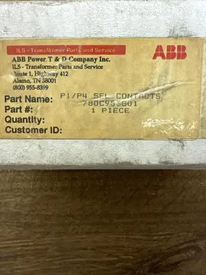 New | in-Stock ABB 780C953G01 Miscellaneous Equipment (Electrical & Power) | Surplus Asset Holdings #1199317