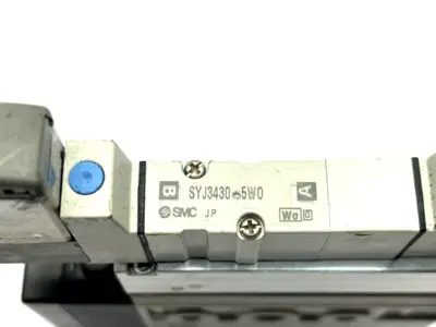 ZM131HT-K5WO-X322 | SMC  Vacuum Generator w/ SYJ3430-5WO Solenoid Valve - For parts or not working