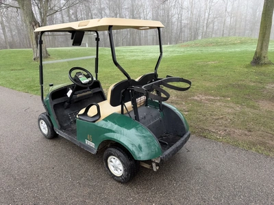 (1) 2017 E-Z-Go golf cart with a Kawasaki gas engine, model 625111G01, does not include Club canopy,...