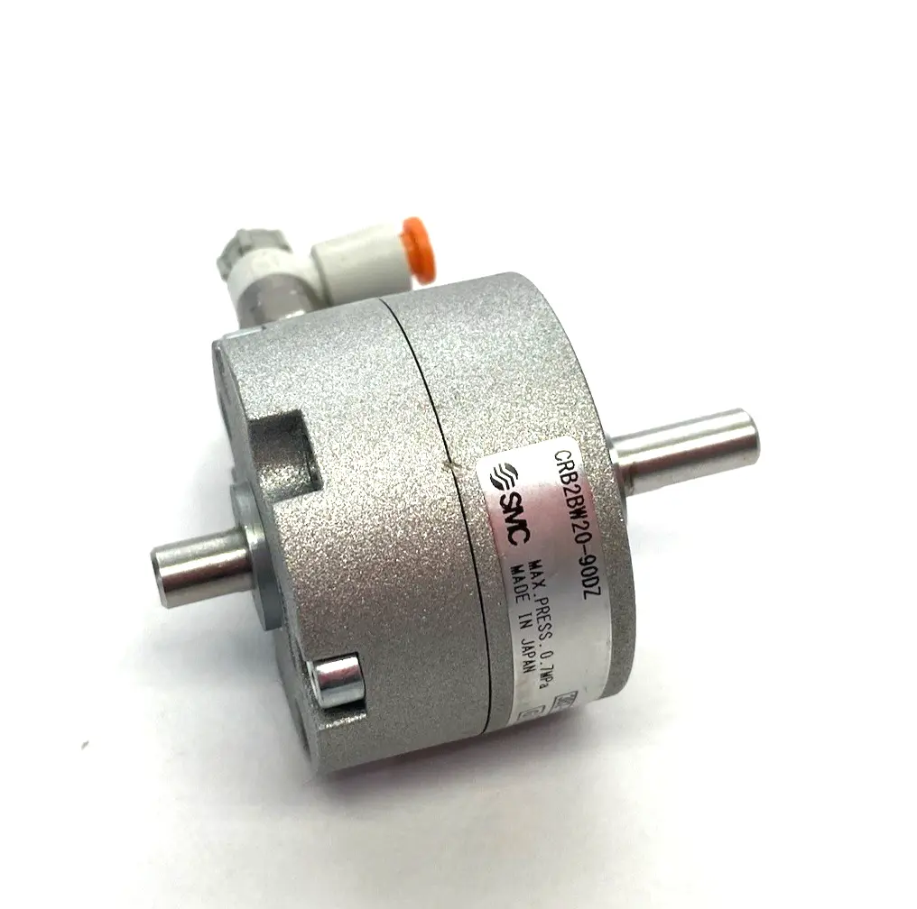 Used SMC Pneumatic Rotary Actuator Double-Acting, Double Shaft, 20mm Rotary Actuators Michigan US | Maverick Industrial Sales #1394898