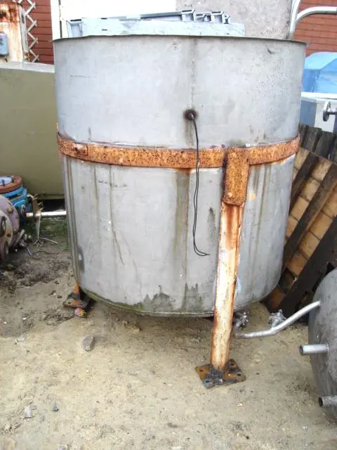 450L S/S Tank with Coil