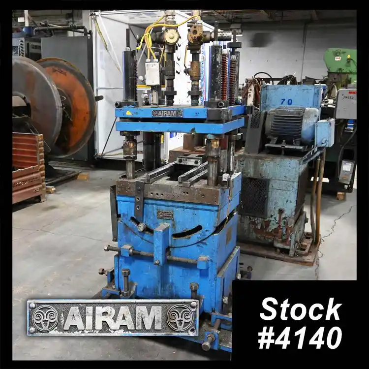 Used AIRAM ATP-134-2 Cut-Off Presses Ohio US | Universal Tube & Rollform Equipment Company #280338