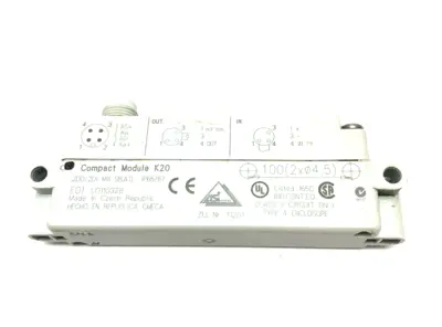USED SIEMENS AS-I COMPACT MODULE K20 DIGITAL A/B SLAVE, 2 DI/2 DQ