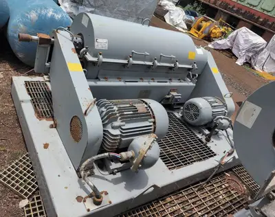 (2) Kubco KHV-4800 14 x 48" oilfield decanter skids, SS.
