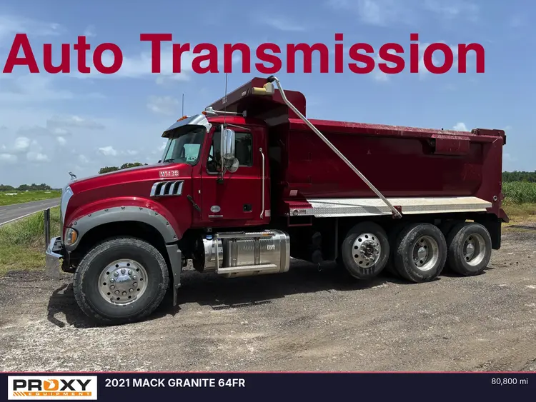 Used 2021 MACK GRANITE 64FR Dump trucks Louisiana US | Proxy Equipment #1388983