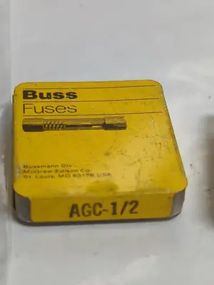 New | in-Stock COOPER BUSSMANN AGC-1/2 Miscellaneous Equipment (Electrical & Power) | Surplus Asset Holdings #1191825