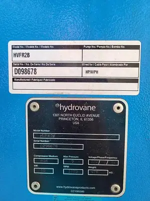 USED HYDROVANE HVFR2B