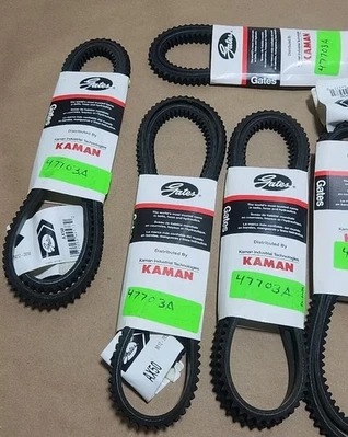 *NEW SURPLUS* [10] Gates AX50 Tri-Power V Belt 1/2" Wide x 52" Long + Warranty!