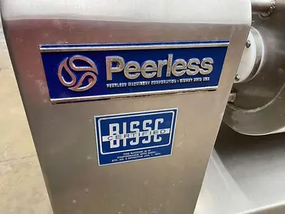 USED PEERLESS FOOD MACHINERY DA15 DOUBLE SIGMA MIXER
