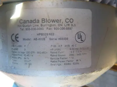 USED CANADA BLOWERS AB-602E