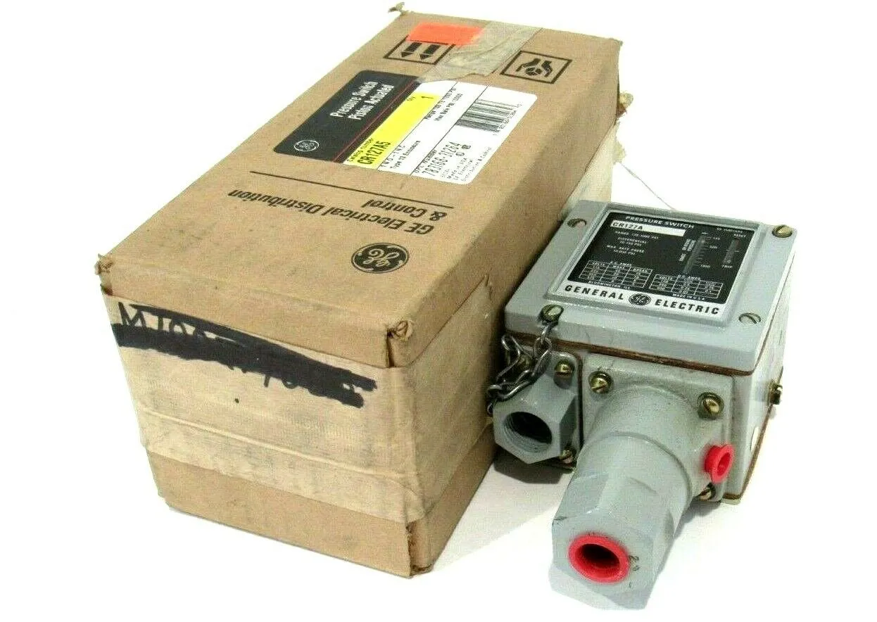 NEW GENERAL ELECTRIC CR127A5 PRESSURE SWITCH