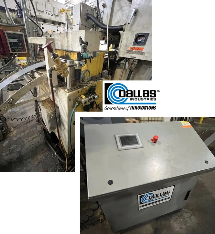 Used DALLAS DRF-418 Servo Feeders Michigan US | Alma Machinery #897660