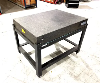Used CONTINENTAL GRANITE CORP. 36 X 48 X 6 GRANITE INSPECTION TABLE Granite Surface Plates Michigan US | Maverick Industrial Sales #1122905