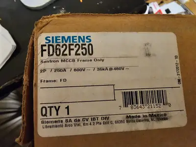 USED SIEMENS FD62F250