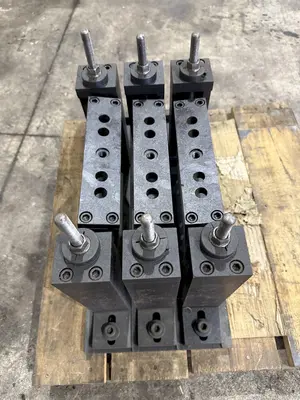 (3) ADJUSTABLE & ARTICULATING ROLLFORMER GUIDES / TURKSHEAD: YOBRO #24111
