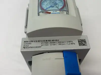 Used Festo Modular Filter Regulator 526490 Air Pressure Regulators Michigan US | Maverick Industrial Sales #1398913