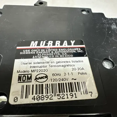 New | in-Stock MURRAY MP22020 Circuit Breakers | Surplus Asset Holdings #1189069