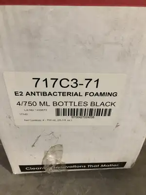 BETCO 717C3-71 E2 Antibacterial Foaming Skin Cleanser ; 750mL -NIB of 4