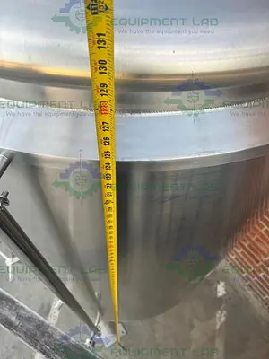 USED LMC 3180 LITER STAINLESS STEEL JACKETED FERMENTATION TANK