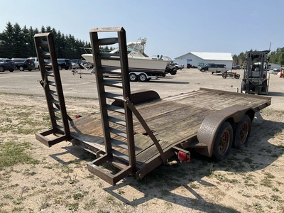 Used TRAILER FLAT BED Flatbed Trailers Michigan US | Miedema Asset Management Group #1339009