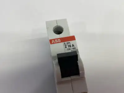 Used ABB Miniature Circuit Breaker 1-Pole DIN Rail Circuit Breakers Michigan US | Maverick Industrial Sales #1389368