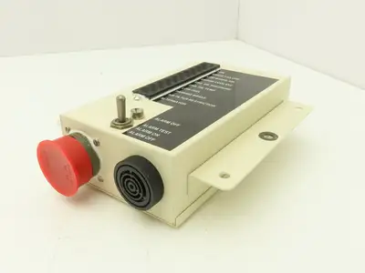 Eaton FSCM81640 Annunciator Panel Indicator Display Oil/Air Filter/Fire W/ Alarm