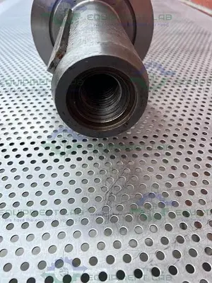 Stainless Steel  53" x 41 x 6" Meat Grinder Head Shaft Screw