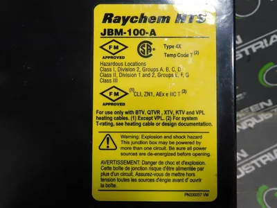 Raychem RTS JBM-100-A Multiple Entry Connection Box Used